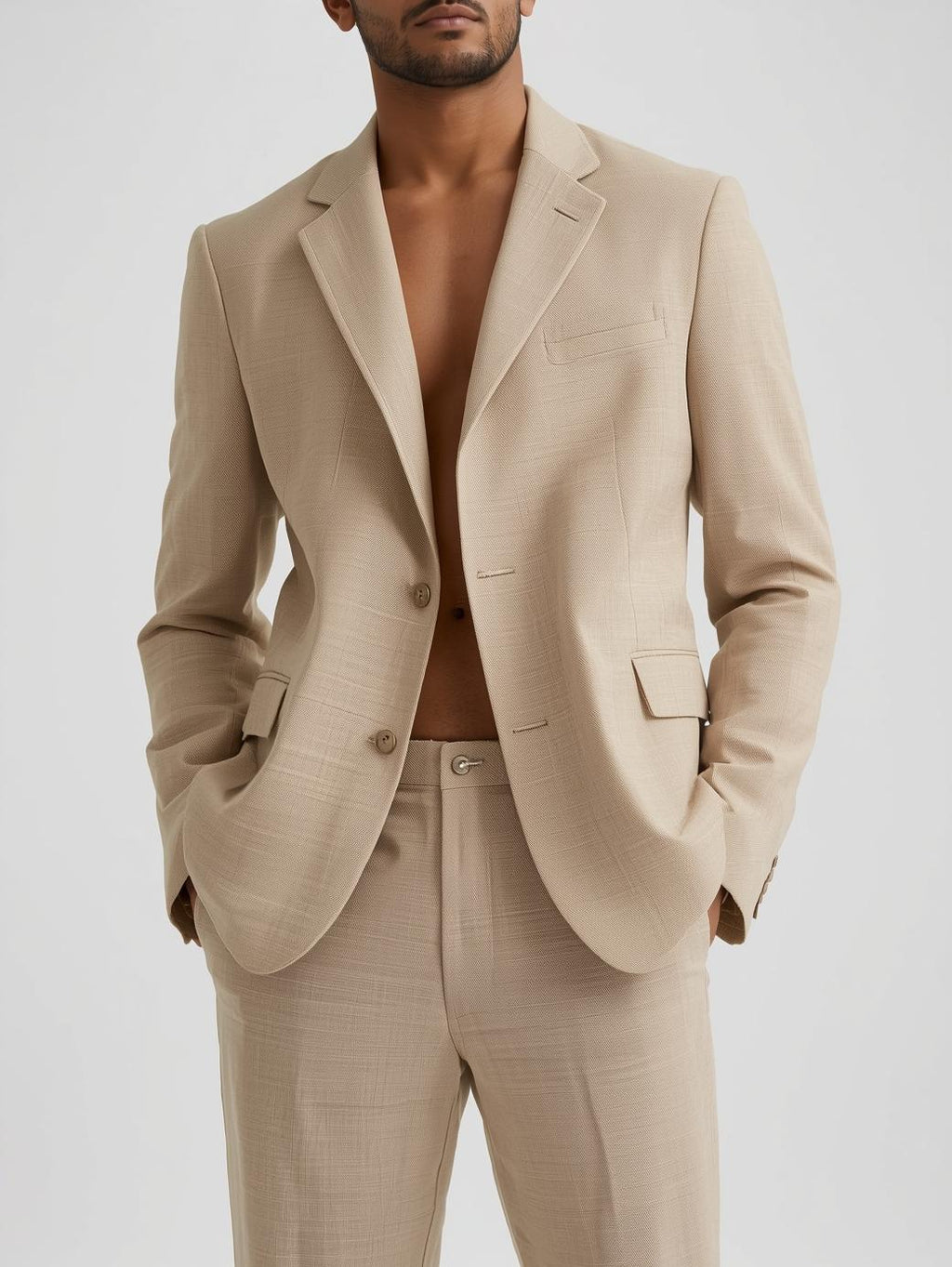 FROWSCA Pure Linen Precinct Blazer