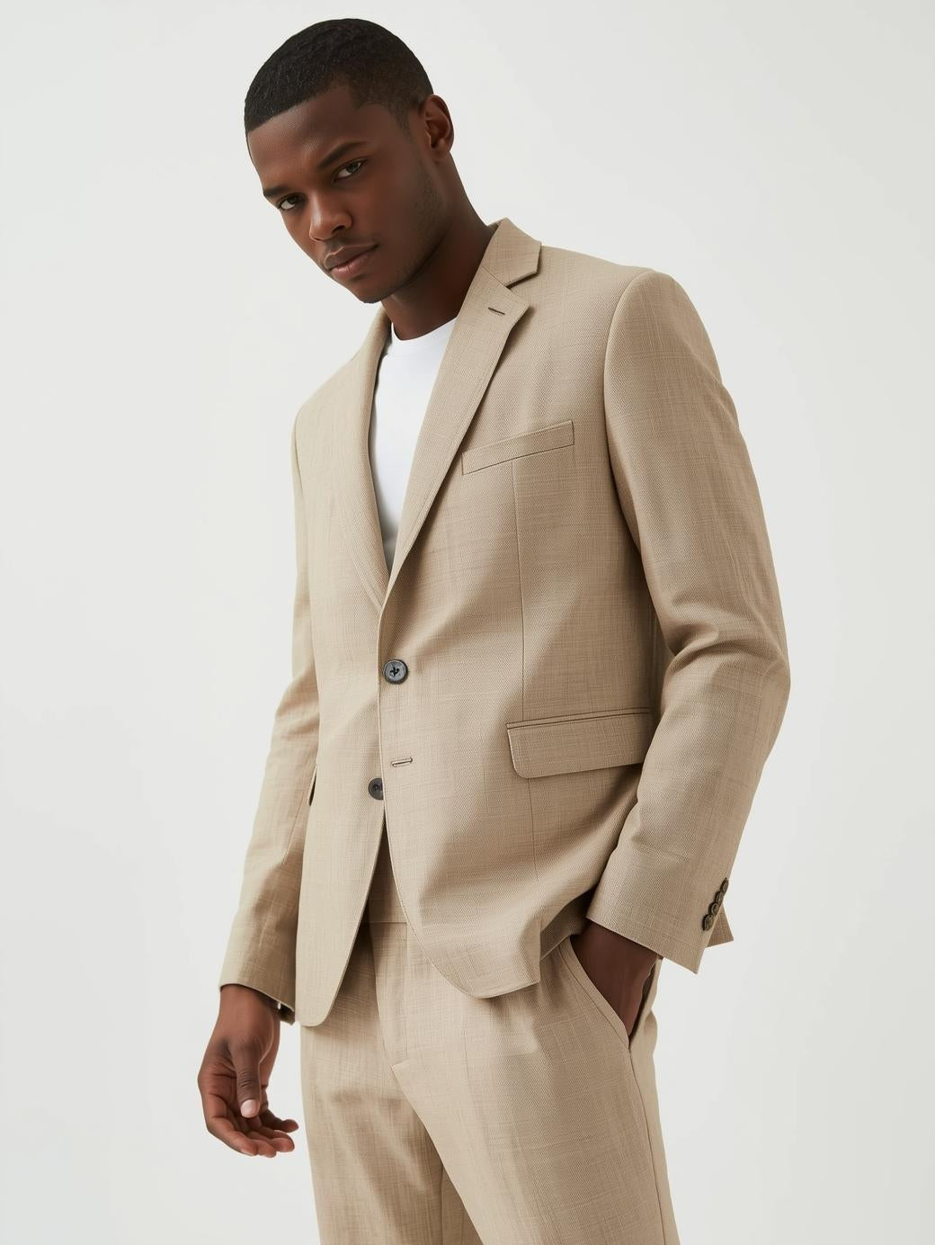 FROWSCA Pure Linen Precinct Blazer
