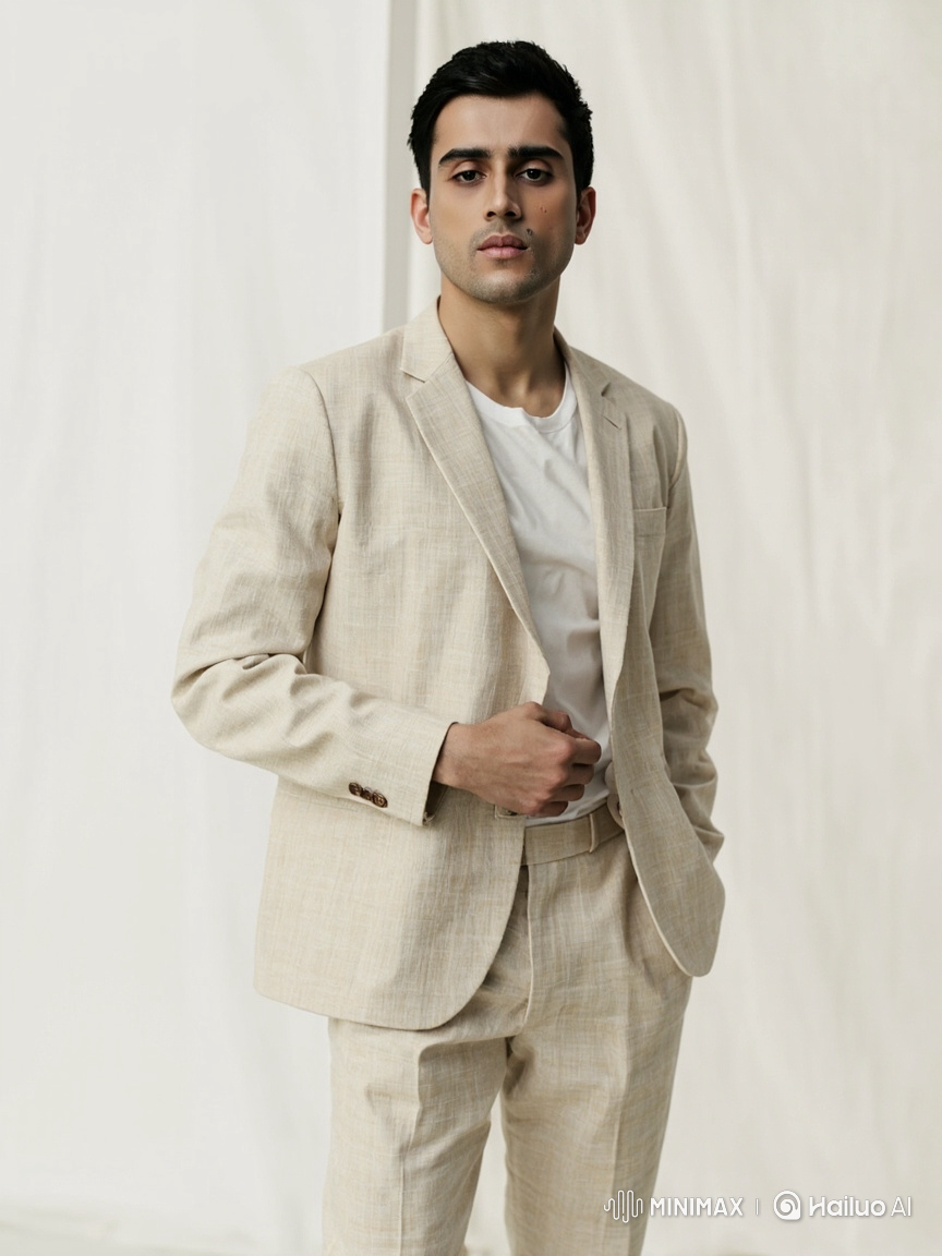 FROWSCA Pure Linen Precinct Blazer